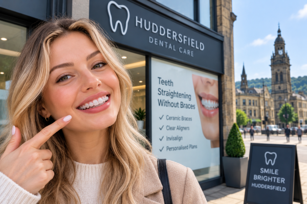 Confident Smile Outside Huddersfield Dental Care
