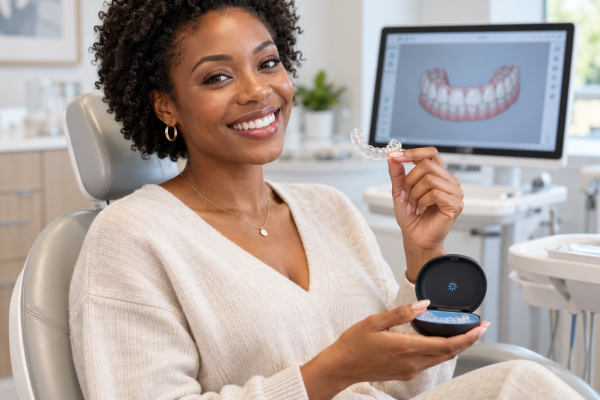 Confident Smile with Clear Aligners